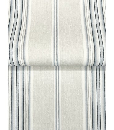 4169-83123 - Calvados Blue Linen Stripe Wallpaper by Chesapeake