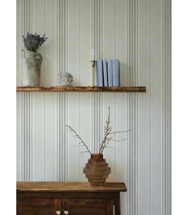 4169-83124 - Calvados Grey Linen Stripe Wallpaper by Chesapeake