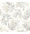 4169-83107 - Frith Light Blue Botanical Wallpaper by Chesapeake