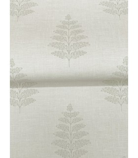 4169-83129 - Frond Beige Leaf Wallpaper by Chesapeake