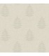 4169-83129 - Frond Beige Leaf Wallpaper by Chesapeake