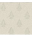 4169-83129 - Frond Beige Leaf Wallpaper by Chesapeake