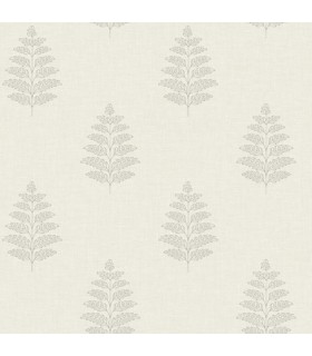4169-83125 - Frond Cream Leaf Wallpaper by Chesapeake