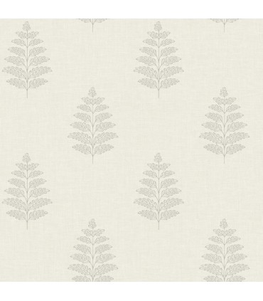 4169-83125 - Frond Cream Leaf Wallpaper by Chesapeake