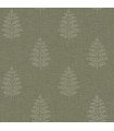 4169-83126 - Frond Dark Green Leaf Wallpaper by Chesapeake