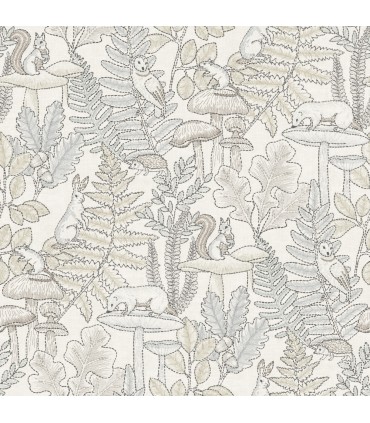 4169-83103 - Holt Neutral Woodland Wallpaper by Chesapeake