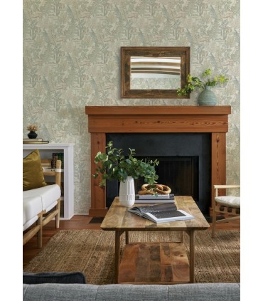 4169-83101 - Holt Pastel Woodland Wallpaper by Chesapeake