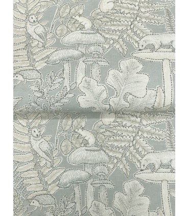 4169-83104 - Holt Seafoam Woodland Wallpaper by Chesapeake