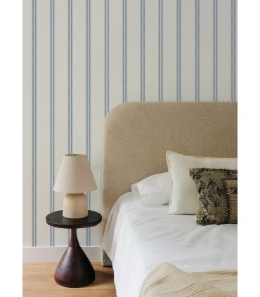 4169-13075 - Johnny Blue Stripes Wallpaper by Chesapeake