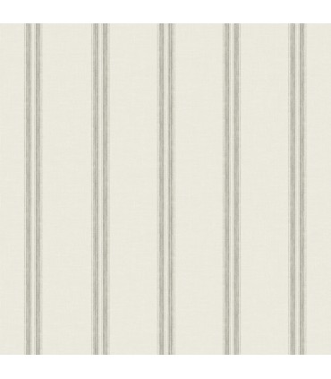 4169-13076 - Johnny Charcoal Stripes Wallpaper by Chesapeake
