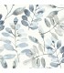 4169-13908 - Pinnate Blue Leaves Wallpaper by Chesapeake