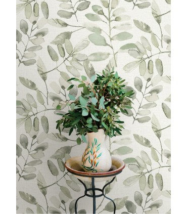 4169-13911 - Pinnate Green Leaves Wallpaper by Chesapeake