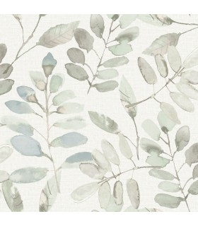 4169-13909 - Pinnate Mint Leaves Wallpaper by Chesapeake