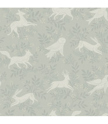 4169-83115 - Revelry Sage Forest Frolic Wallpaper by Chesapeake
