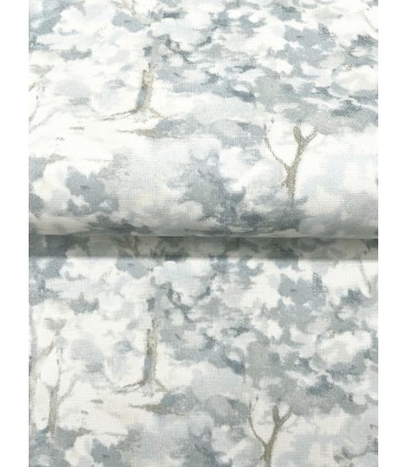 4169-83108 - Thicket Blue Forest Wallpaper by Chesapeake