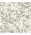 4169-83110 - Thicket Charcoal Forest Wallpaper by Chesapeake