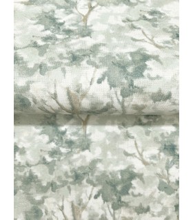 4169-83111 - Thicket Teal Forest Wallpaper by Chesapeake