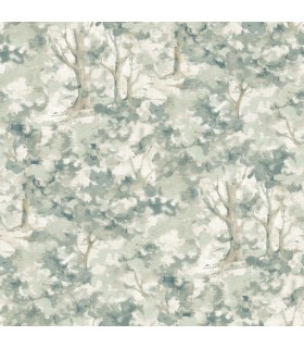 4169-83111 - Thicket Teal Forest Wallpaper by Chesapeake