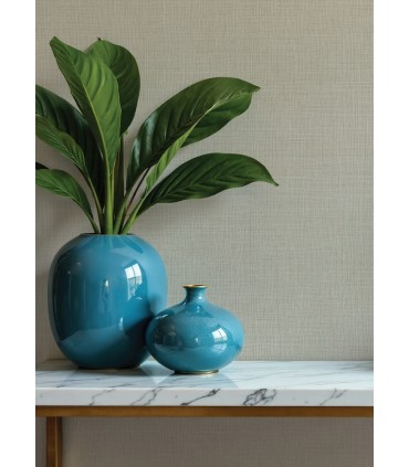 4193-7402 - Alba Grey Open Weave Wallpaper-Portofino by A Street