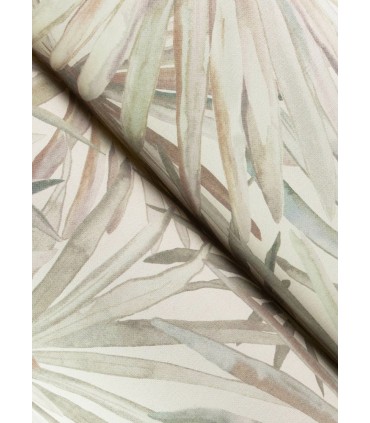 4193-7450 - Corifa Cream Palm Leaf Wallpaper-Portofino by A Street