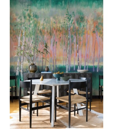 4193-7471M - Primavera Multicolor Wall Mural-Portofino by A Street