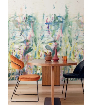 4193-7492M - Fresco Neutral Wall Mural-Portofino by A Street