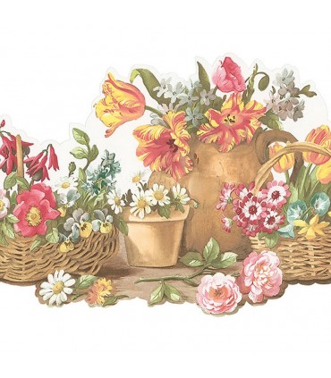 FK78464DC  - Fresh Kitchens 5 - Floral Border