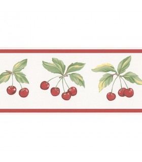 FK78462  - Fresh Kitchens 5 -Cherries Border