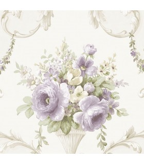 IM36423  - Silk Impressions 2 by Norwall Floral Wallpaper