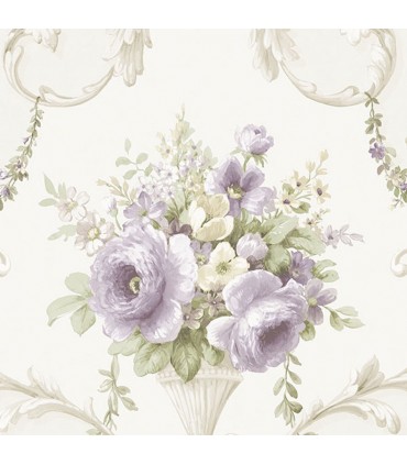 IM36423  - Silk Impressions 2 by Norwall Floral Wallpaper