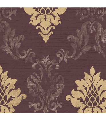 IM36427  - Silk Impressions 2 by Norwall Damask Wallpaper