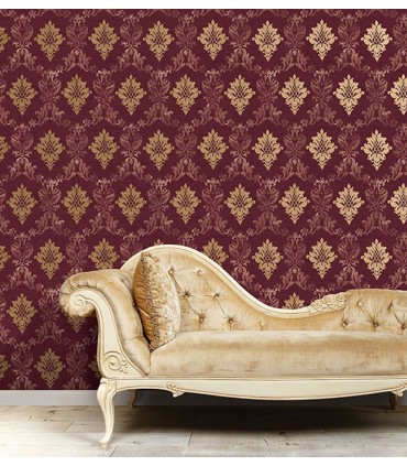 IM36427  - Silk Impressions 2 by Norwall Damask Wallpaper