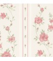 MD29443  - Silk Impressions 2 by Norwall Floral Stripe Wallpaper