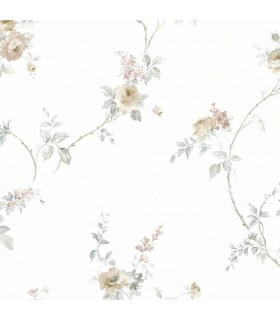 MD29400 - Silk Impressions 2 by Norwall Floral Wallpaper