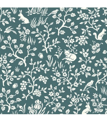 ME1574 - Magnolia Home Wallpaper Vol 2 - Fox and Hare