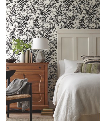ME1583 - Magnolia Home Wallpaper Vol 2 - Forest Fern-Flocked