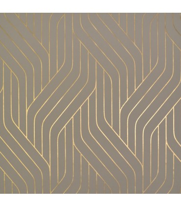 NW3518 - Modern Metals Wallpaper by Antonina Vella-Ebb and Flow