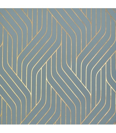 NW3520 - Modern Metals Wallpaper by Antonina Vella-Ebb and Flow