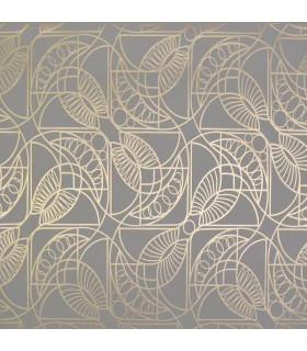 NW3525 - Modern Metals Wallpaper by Antonina Vella-Cartouche