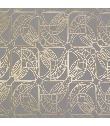 NW3525 - Modern Metals Wallpaper by Antonina Vella-Cartouche