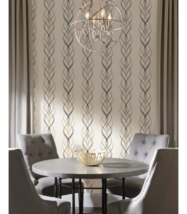 NW3548 - Modern Metals Wallpaper by Antonina Vella-Aurora