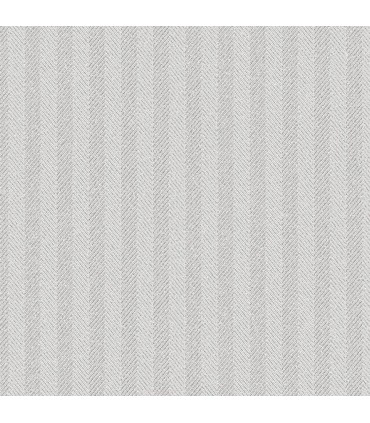 WF36329 - Wall Finishes Wallpaper by Norwall - Herringbone Stripe