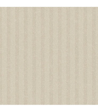 WF36331 - Wall Finishes Wallpaper by Norwall - Herringbone Stripe