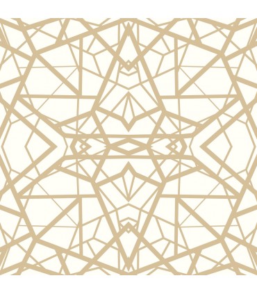 RMK10687WP - Peel and Stick Wallpaper-Shattered Geometric