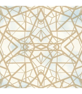 RMK10689WP - Peel and Stick Wallpaper-Shattered Geometric