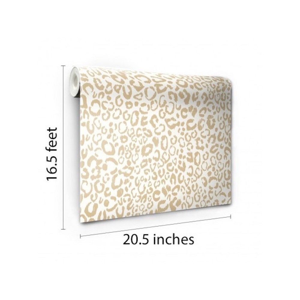 Animal Print Leopard Wallpaper - Peel and Stick  Cheetah print wallpaper,  Leopard print wallpaper, Leopard wallpaper