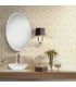 RMK10704WP - Peel and Stick Wallpaper-Striped Hexagon White and Gold