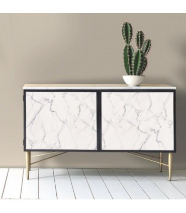 RMK10839WP - Peel and Stick Wallpaper-Carrara Marble