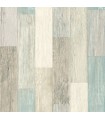 RMK10840WP - Peel and Stick Wallpaper-Weathered Wood Blue