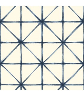 RMK10844WP - Peel and Stick Wallpaper-Modern Abstract Blue